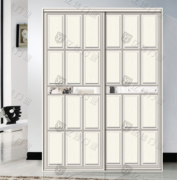 衣柜移門-雙工藝系列，JS-2556