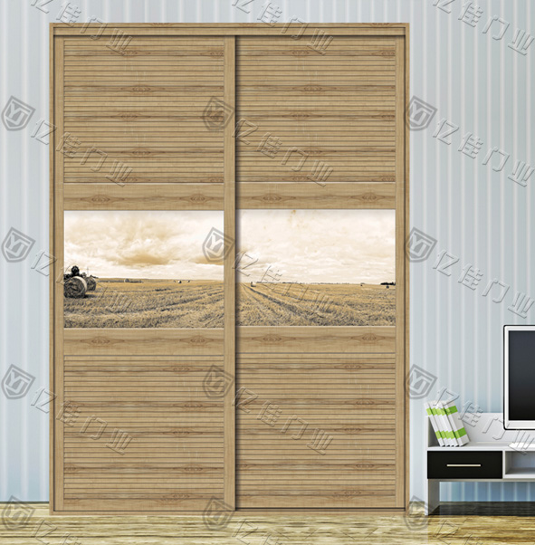 衣柜移門-百葉系列，JS-3106