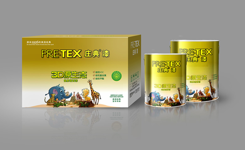 莊典 3D原生態健康墻面漆 乳膠漆代理