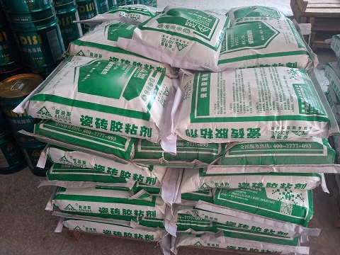 上海愛迪斯家裝建材瓷磚膠粘劑、白色瓷磚膠