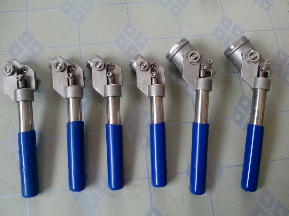 彈簧自動歸位球閥