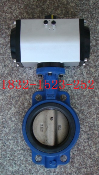 D671X-16氣動對夾式蝶閥