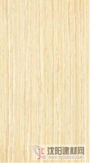 工程批發600*1200白黃木紋線石拋光磚