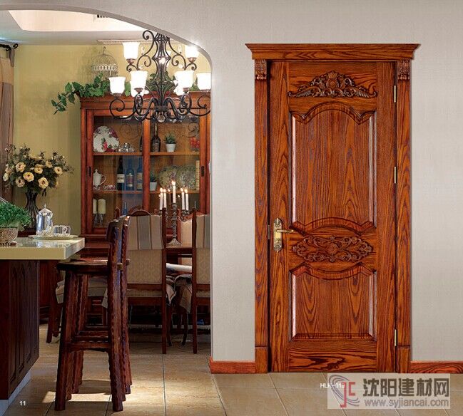 誠招代理江山好來客高檔實木門 烤漆門