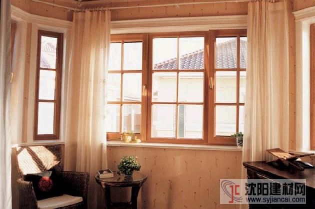 天津鋁木復合門窗