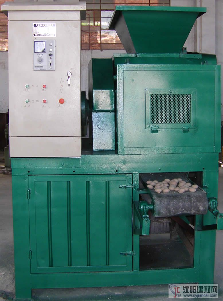 型煤壓球機設備無煙煤粉造氣前景好