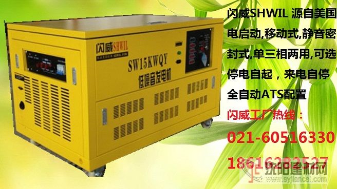15KW汽油發電機