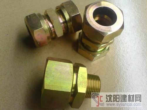 佛山永華卡套式接頭船用無縫鋼管用卡套接頭 液壓鋼管