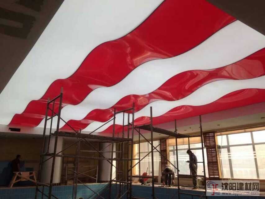 鞍山市拉膜天花，柔性透光膜，燈箱膜，燈膜