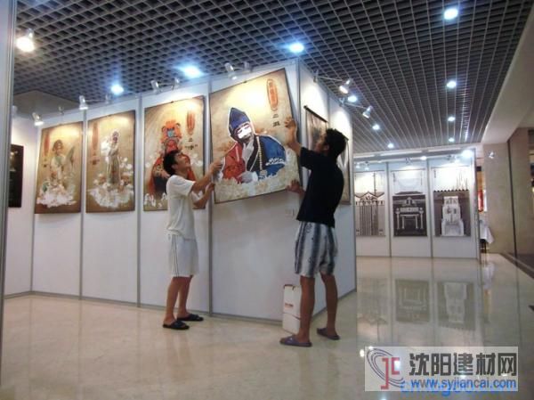 廠家直銷加工制作書畫可拆卸展板，折疊屏風(fēng)，掛畫展板