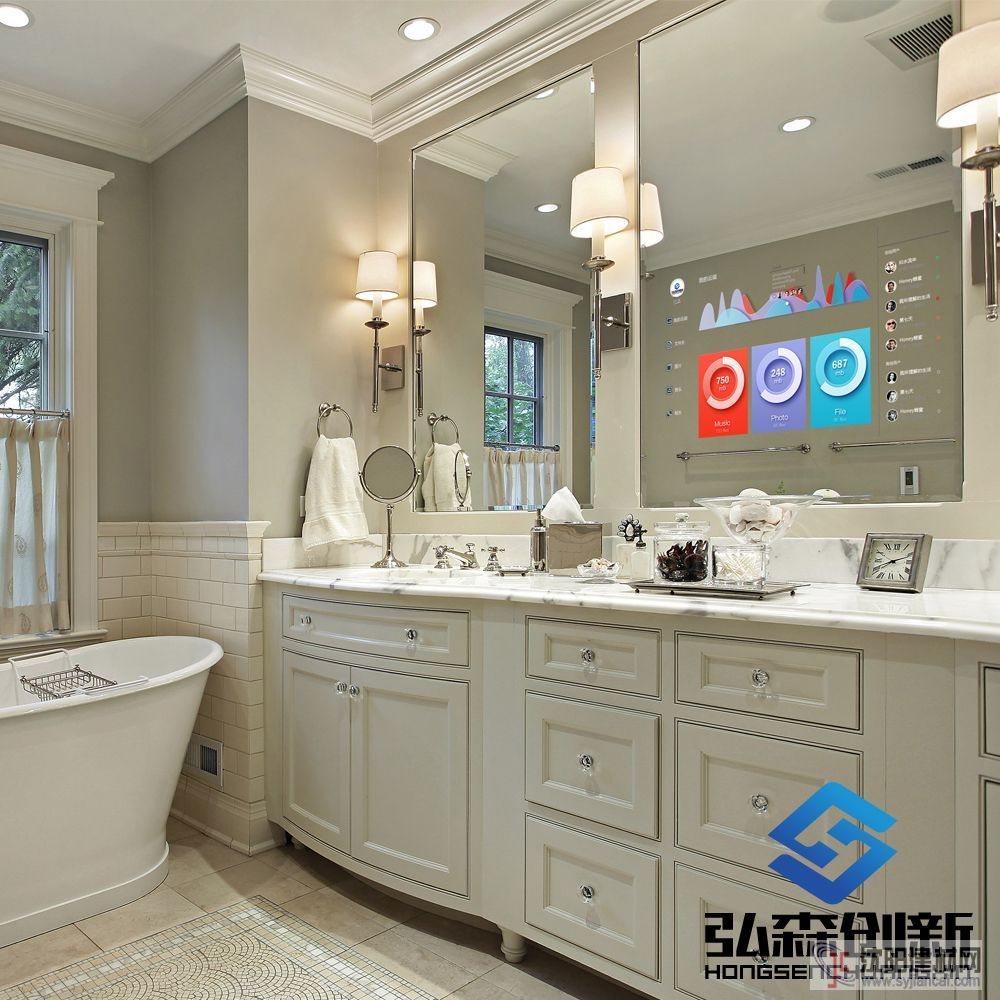 鏡面顯示鏡玻璃，鏡面電視面板玻璃