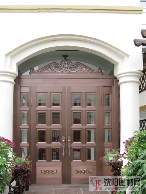 沈陽銅門廠家-低價優質別墅銅門商