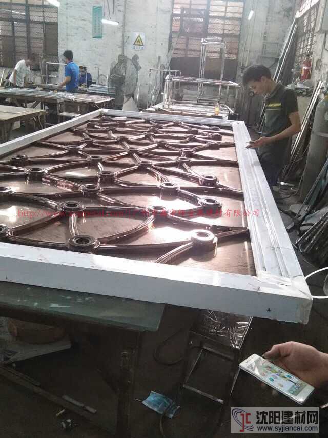 歐式不銹鋼屏風