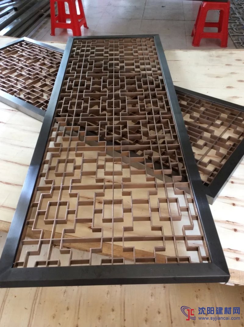 不銹鋼屏風 不銹鋼鏤空  不銹鋼隔斷 不銹鋼花格