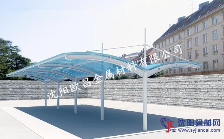 pc雨陽棚車棚通道