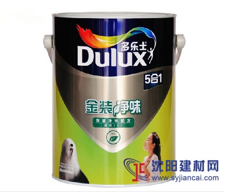 多樂(lè)士金裝5合1凈味墻面漆