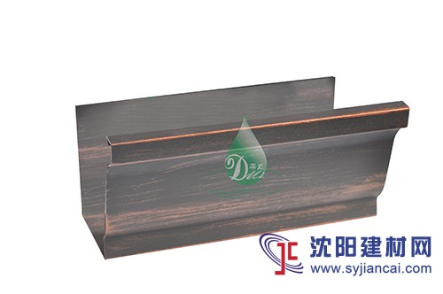 pvc天溝落水系統(tǒng)、彩鋁落水、雨水管，沈陽直銷