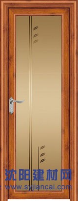 供應優之雅鋁門|鋁合金門窗YP-287黃花梨·茶鏡