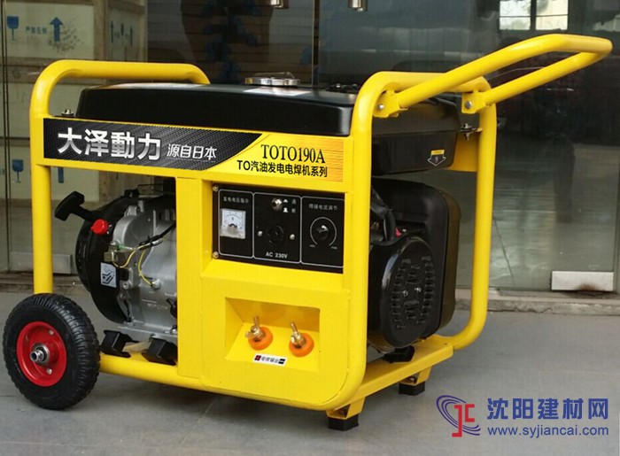 大澤動力TOTO190A-汽油發電機帶電焊機