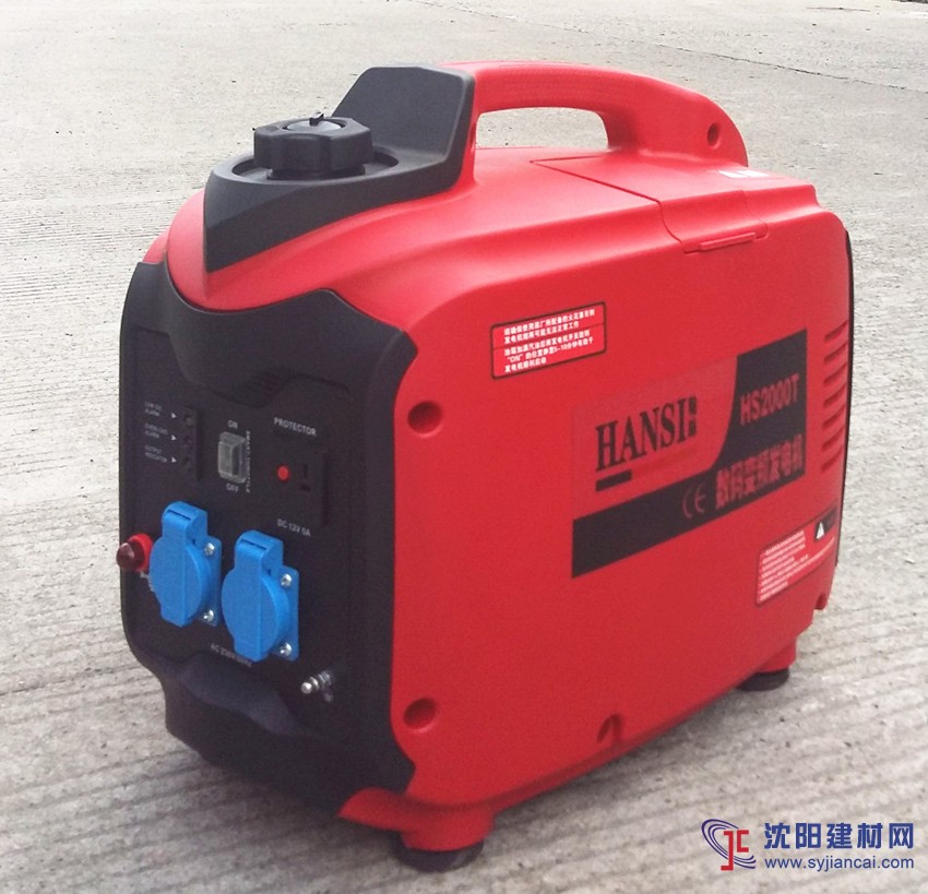 噪音小2KW汽油發電機