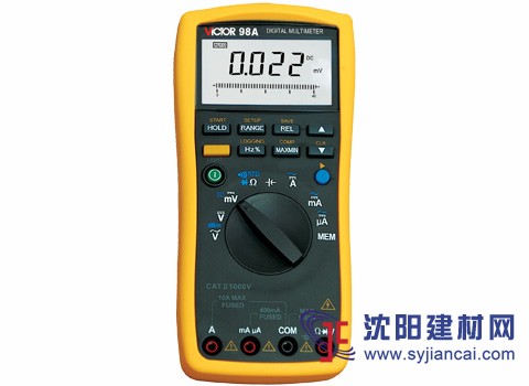 供應深圳勝利VICTOR98A多功能數字萬用表，廠價直銷