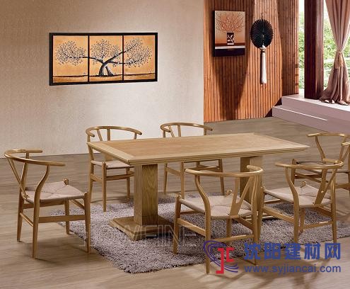 餐廳家具實木餐桌椅