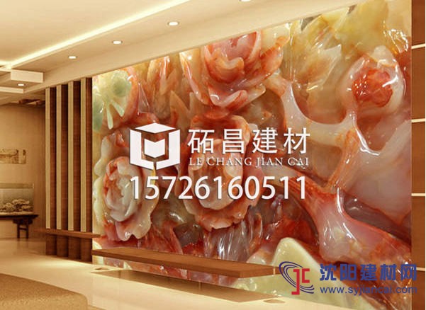 仿大理石背景墻別墅電視背景墻歐式背景墻訂制批發