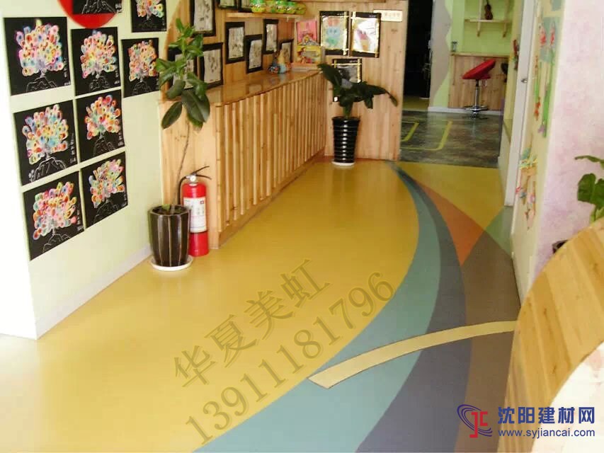 供應丹東幼兒園綠色環保地膠