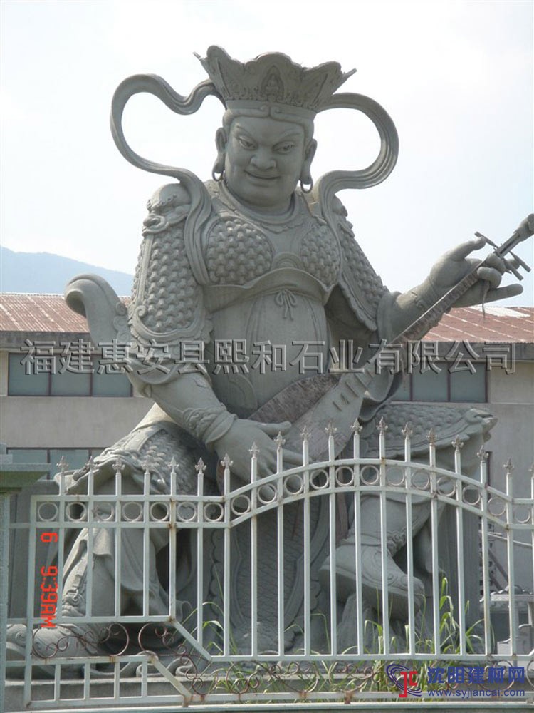 剛正不和 優質四大天王石雕 威武不屈 惟妙惟肖