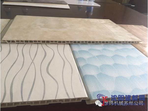 PVC木塑生態藝術墻板生產線