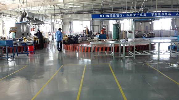 沈陽繼峰汽車零部件生產(chǎn)區(qū)域地坪工程