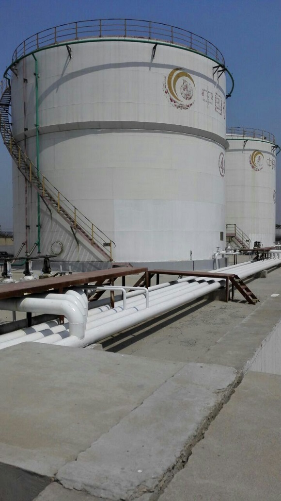中國航油儲罐圍堰防腐工程