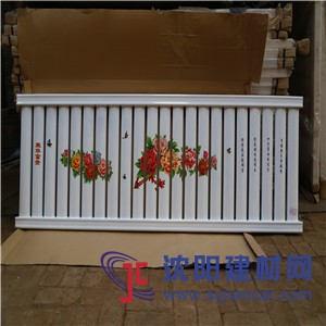 家用單排橢圓管形散熱器《富貴花鳥魚蟲·家和萬事興》