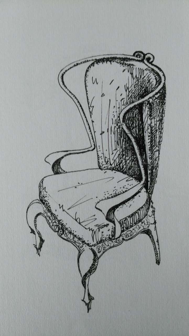 時尚會所高檔座椅設計