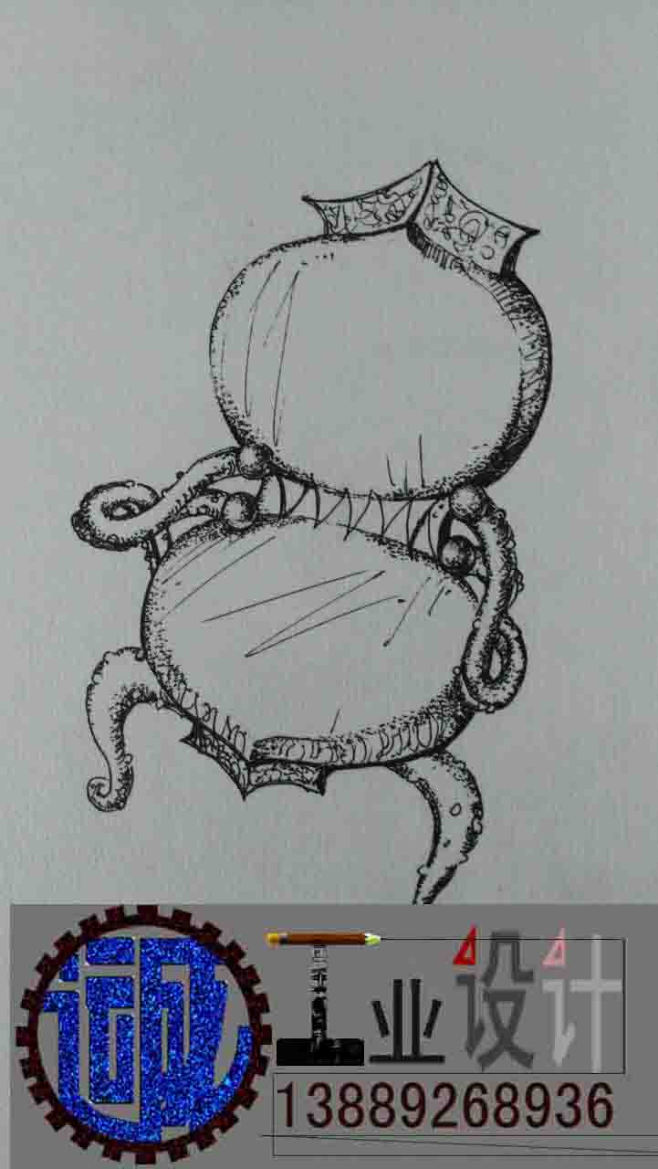 懷舊古典家具座椅設計外觀