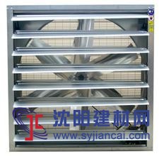 鍍鋅板方形負壓風機，畜牧養殖負壓風機