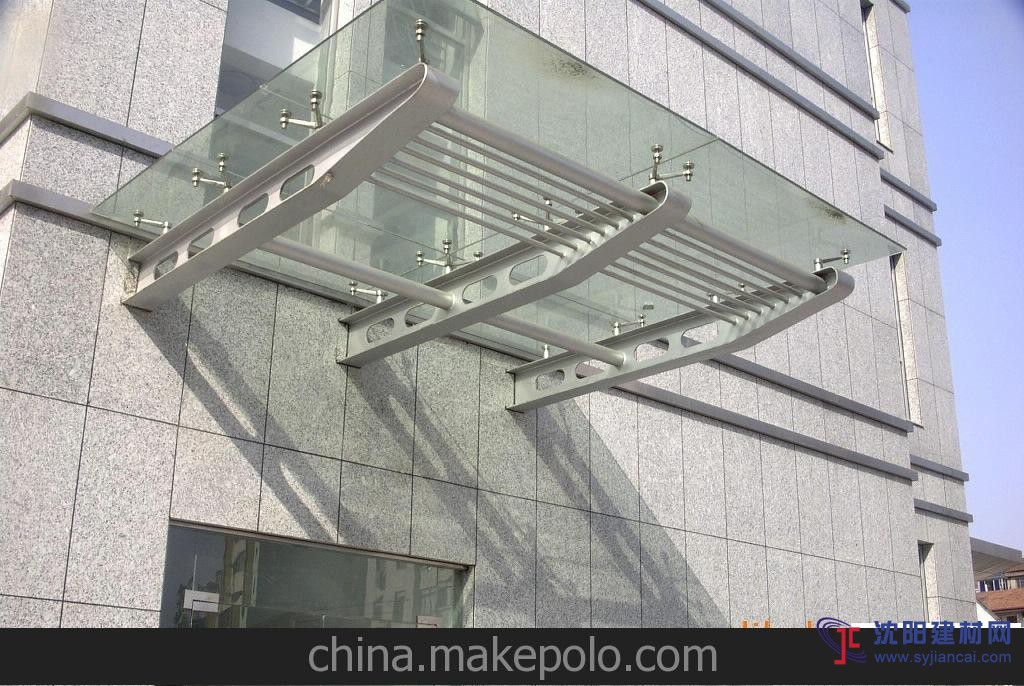 玻璃雨棚大連玻璃雨棚專業制作安裝