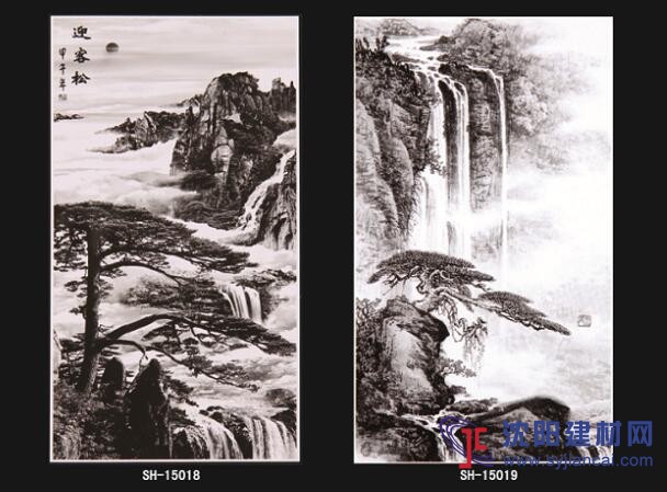 雕刻藝術玻璃背景墻 石家莊三合裝飾材料有限公司