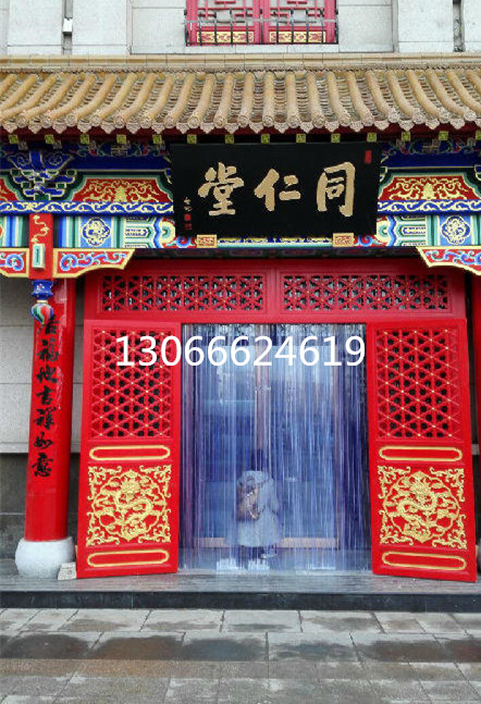 沈陽透視門簾，透視棉門簾廠家