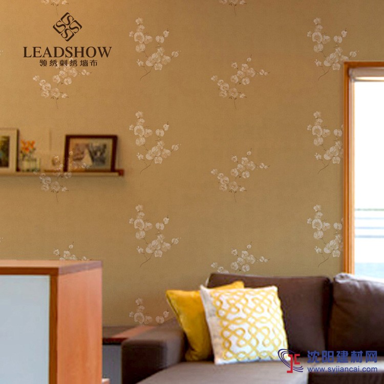 暗香裊裊 S111725 領繡刺繡墻布