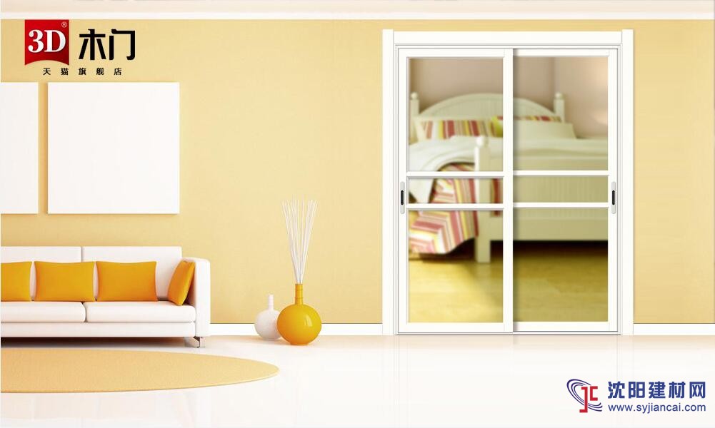 3D簡歐風格木門