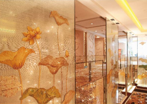 沈陽金晶玻璃彩釉玻璃