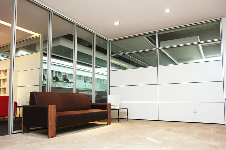 90款內鋼外鋁隔墻-沈陽方科高端隔斷安裝