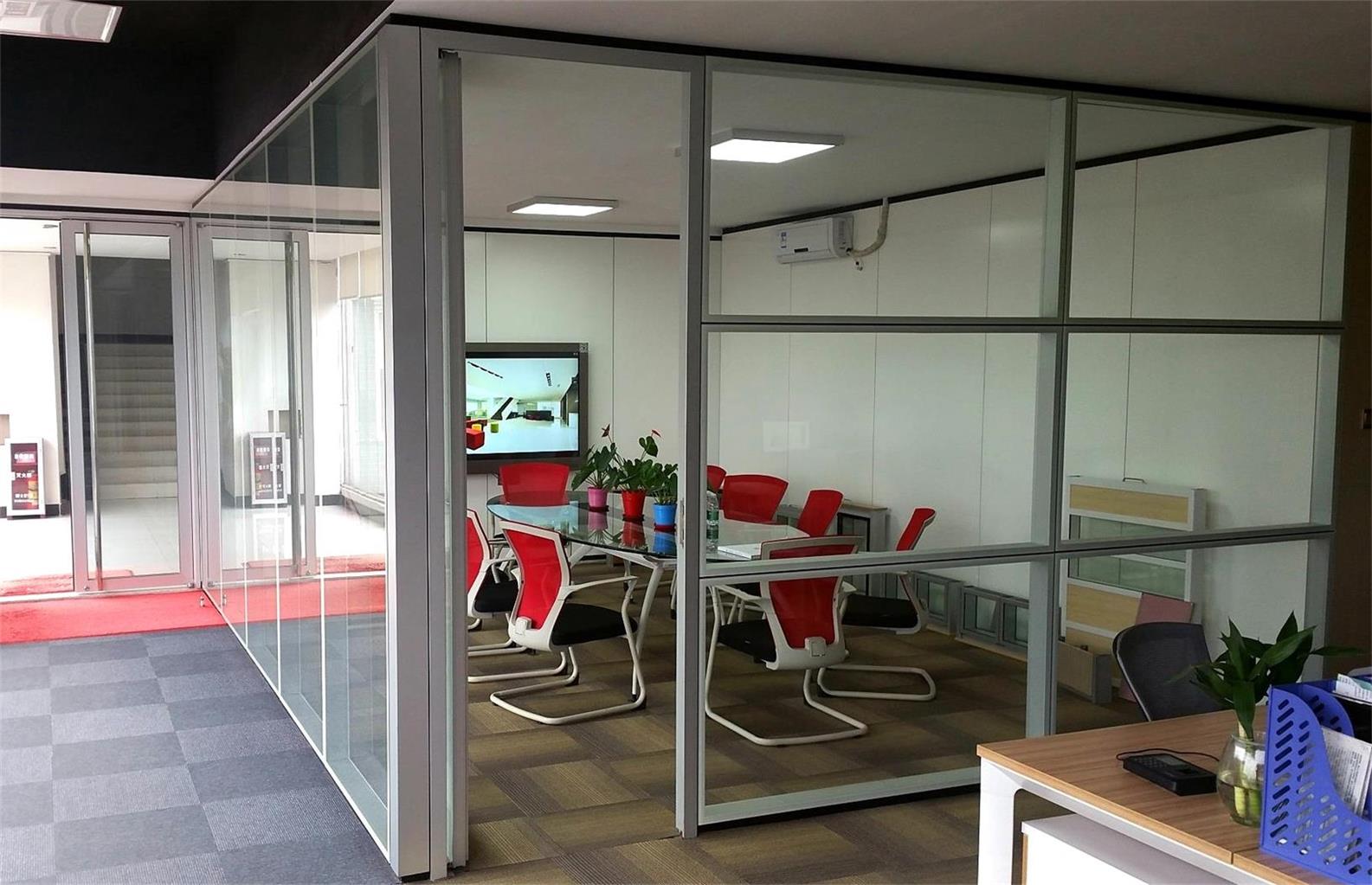 隱框內鋼外鋁高端隔墻 高品質選方科