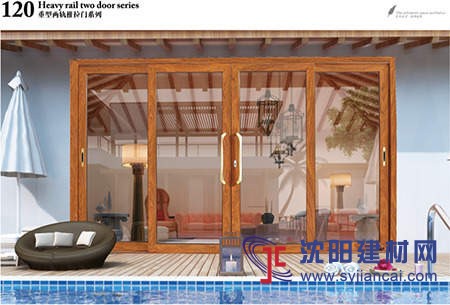 尚粵門窗120-82系列重型兩軌推拉門質量保證