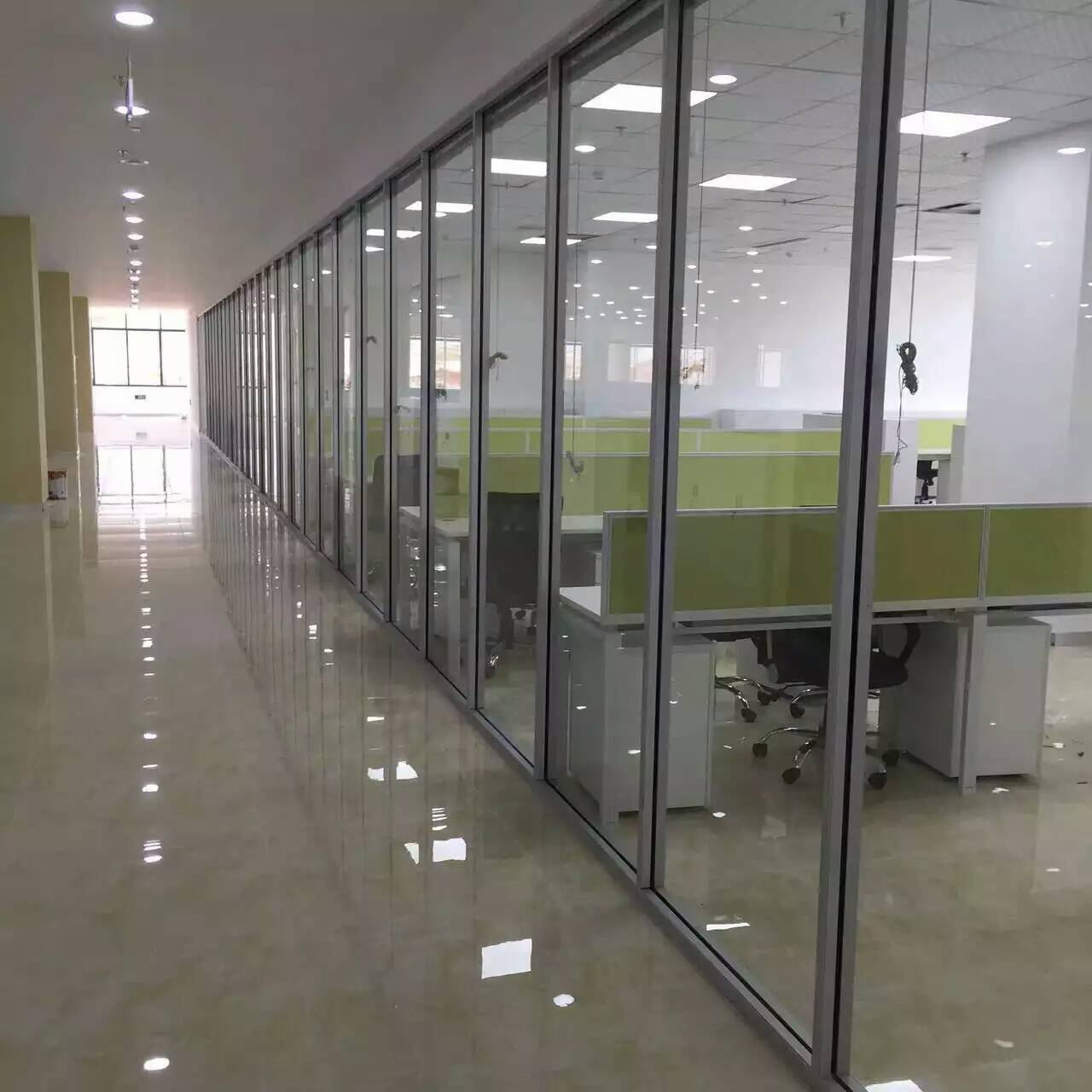 葫蘆島單玻鋼化玻璃隔斷 方科隔墻讓您放心