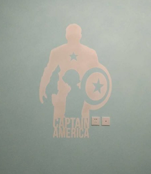 萬科藍山翻新墻面 初中同學房間的背景墻