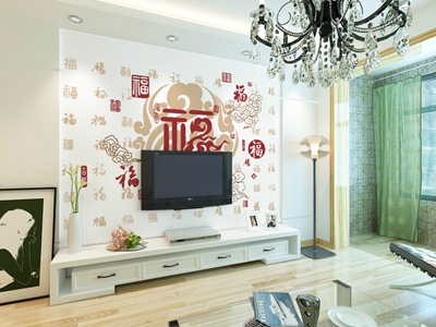 宣和鈞釉無機(jī)家裝系列-電視背景墻