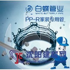 加盟PPR水管品牌，2017s選白蝶