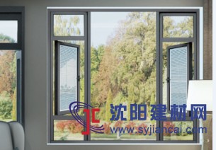 55斷橋平開窗鋁合金平開窗批發定制平開窗博俊門窗型